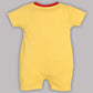 Half Sleeves Round neck Romper/Summer clothes/Creeper/new born/infent wear/ for Baby Boys 100% Pure Cotton-YELLOW