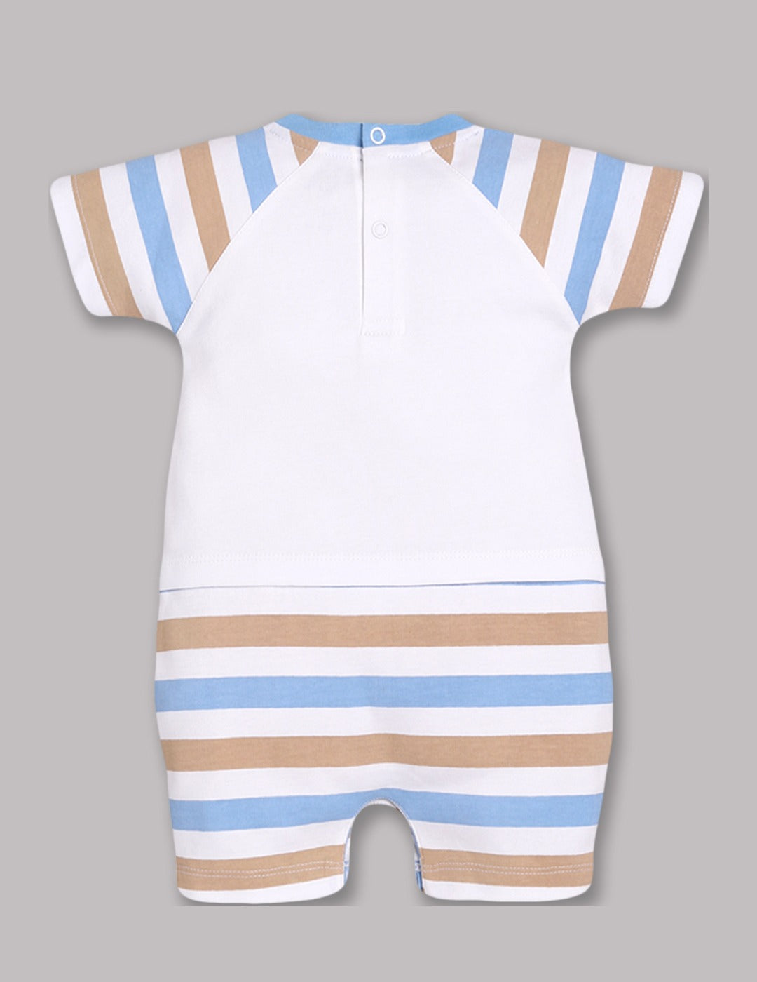 Half Sleeves Romper for Baby Boys 100% Pure Cotton-SKY