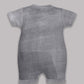 Half Sleeves Round neck Romper/Summer clothes/Creeper/new born/infent wear/ for Baby Boys 100% Pure Cotton-GREY