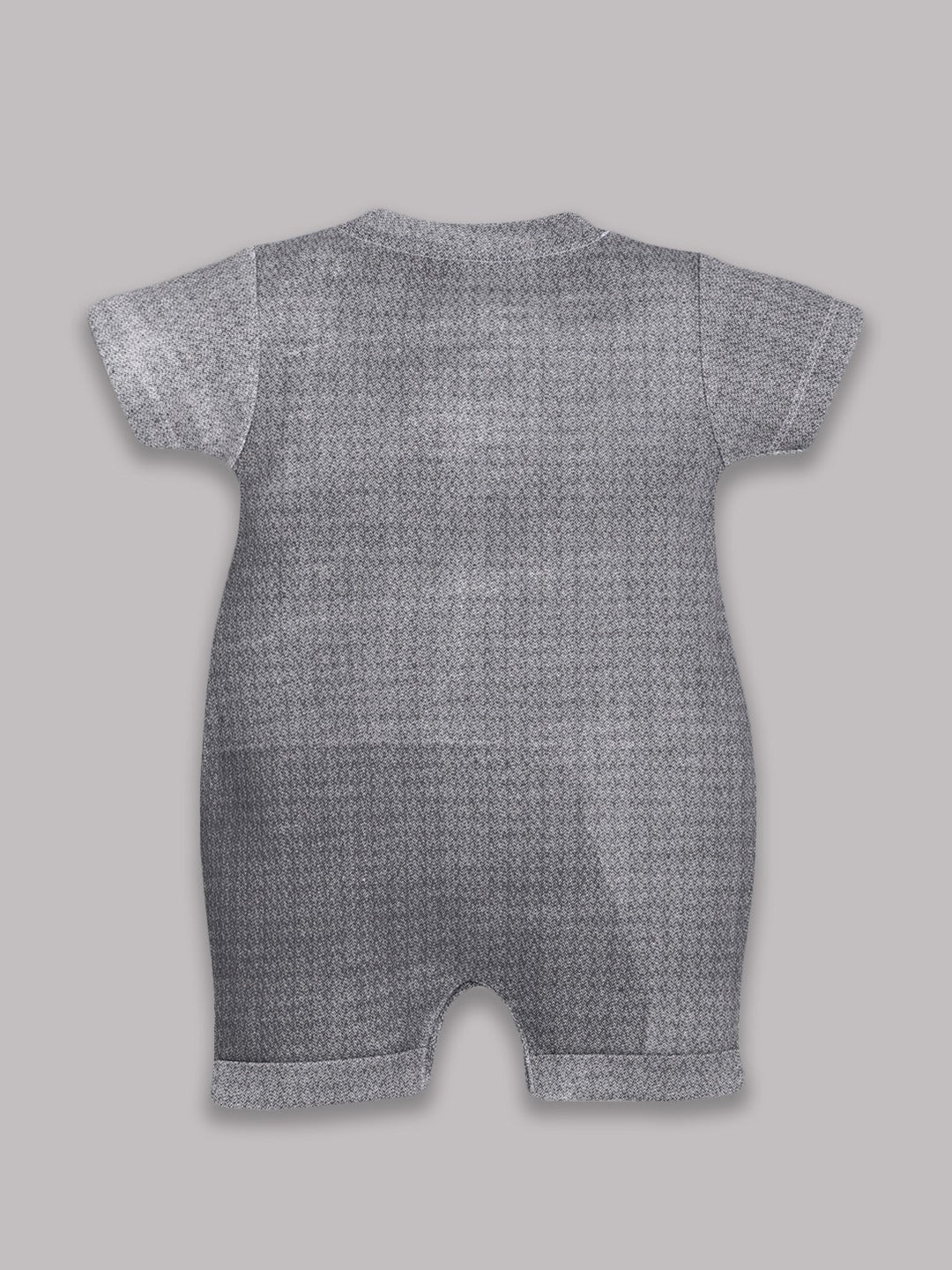 Half Sleeves Round neck Romper/Summer clothes/Creeper/new born/infent wear/ for Baby Boys 100% Pure Cotton-GREY