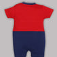 Half Sleeves Round neck Romper/Summer clothes/Creeper/new born/infent wear/ for Baby Boys 100% Pure Cotton-RED