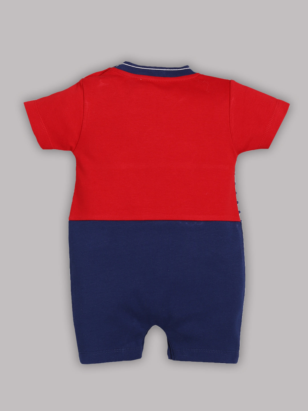 Half Sleeves Round neck Romper/Summer clothes/Creeper/new born/infent wear/ for Baby Boys 100% Pure Cotton-RED