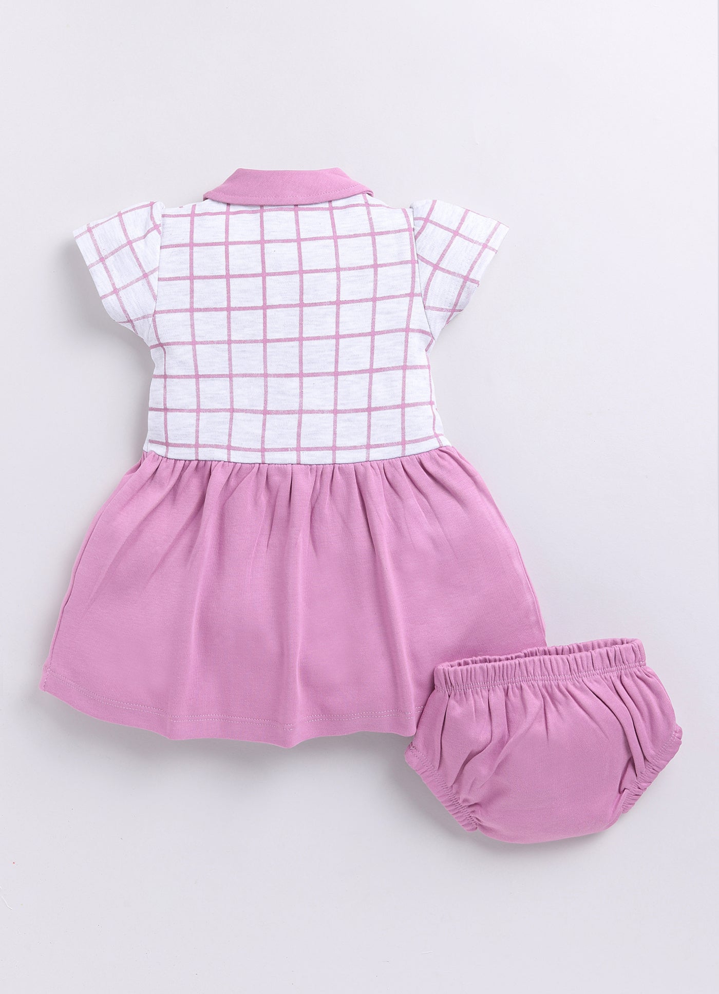 Baby Girl Comfy summer baby frock-Lavender